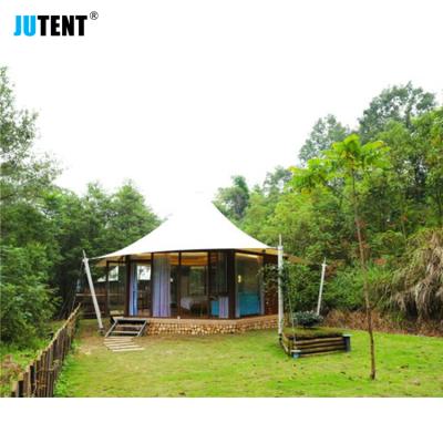 China Resort & Luxury Prefab Hotel Tent Australian Style Resort Villa ODM Customized Safari Tent For Glamping Hotel for sale