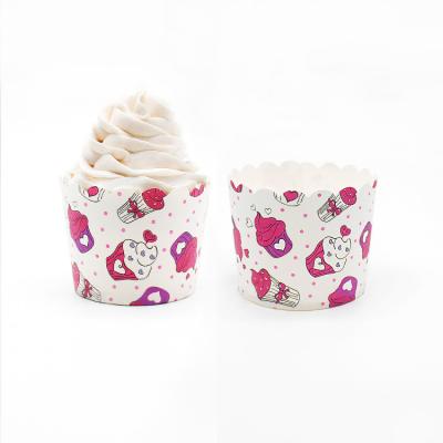 China Bakest Summer Cupcake Liners Strawberry Paper Cup Disposable Cupcake Cupcake Wrappers for sale