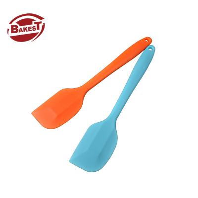 China Sustainable Bakest Silicone Scraper For Household Spatulas For Cake Color Plain Scraper for sale