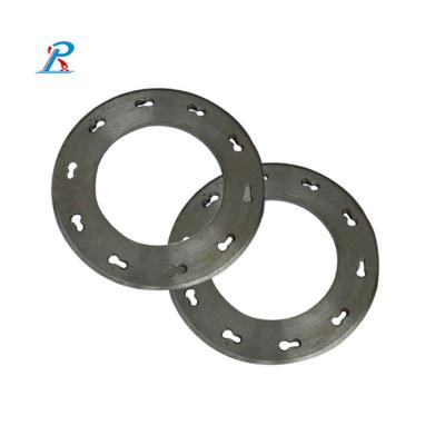 China Modern 12 mm End Prestressed Concrete Steel Plate Clamp For Making Prestressed Concrete Pole for sale