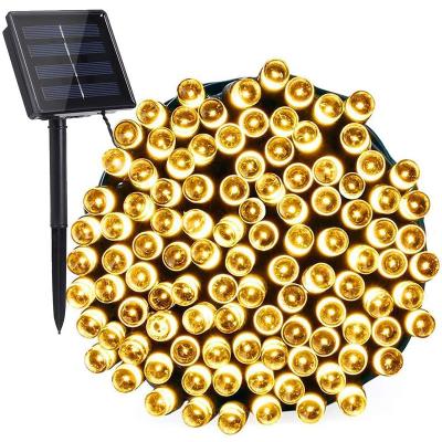 China As Below Picture Christmas Lightings More Unique Outdoor House Christmas Waterproof Solar Garden Light Lights 22m for sale