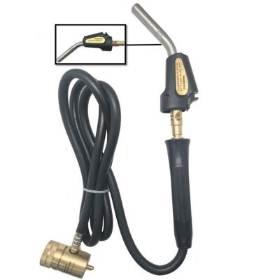 China Shorter welding time and less gas consumption instant on single hand torch with hose for sale