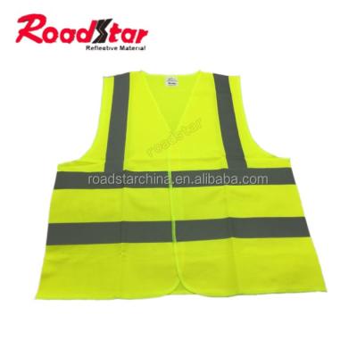 China Wholesale Fluorescent Traffic Reflective Vest For Construction Work Wear S-3XL Or Customize for sale