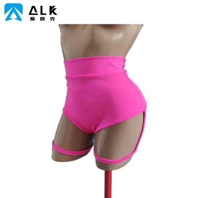 China Garter Pole Dance Shorts Ailangke 2021 Wholesale Fashion Shorts Pole Dance Fitness Wear Hot for sale