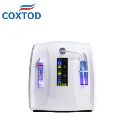 China Oxygen Concentrator Machine 1-6L/min Portable Oxygen Machine 30%-90% Adjustable For Home Use for sale