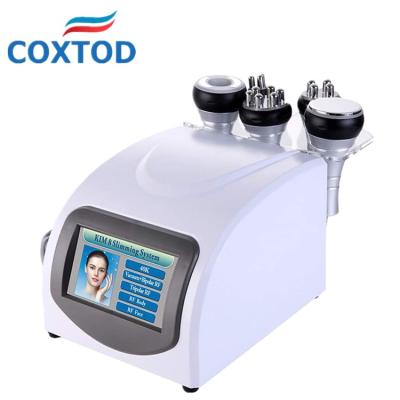 China COXTOD 40K rf face lift slimming beauty machine multifunctional beauty instrument with five working heads available for sale