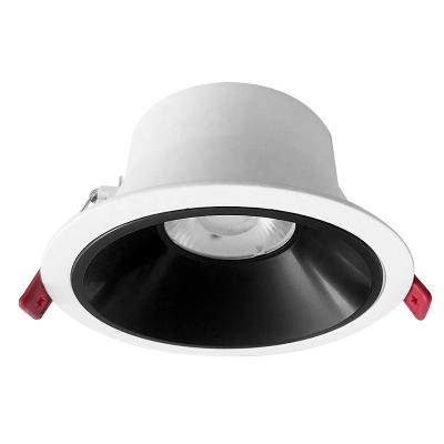 China Modern Recessed Down Light Round Adjustable 15w Cob Led Downlight for sale