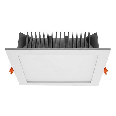 China Modern Factory Direct 24 W Ultra Thin Led Rectangular Recessed Downlight for sale