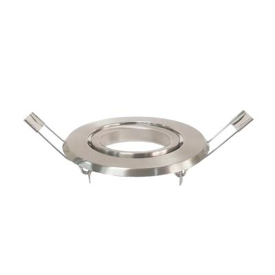 China Modern Indoor Round Mr16 Gu10 Steel Frame Led Spot Light Lamp Mounting Bracket for sale