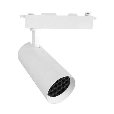 China Foshan modern wholesale commercial white linear track light rail led spot track lights 20w for sale