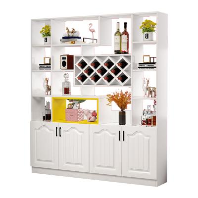 China Nordic Adjustable Simple Modern High Quality Living Room Wine Cabinet Strong Durable (Others) for sale