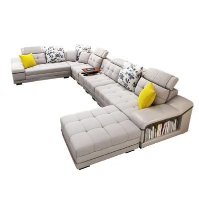 China (Other)Adjustable Fabric Sofa Living Room Upholstered Modern Single Large And Small Family High-end Lazy Sofa Combination for sale