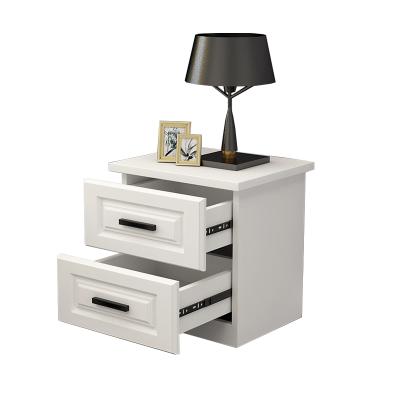 China Simple (Others) Modern White Nordic Economy Cheap Bedside Tables Adjustable for sale