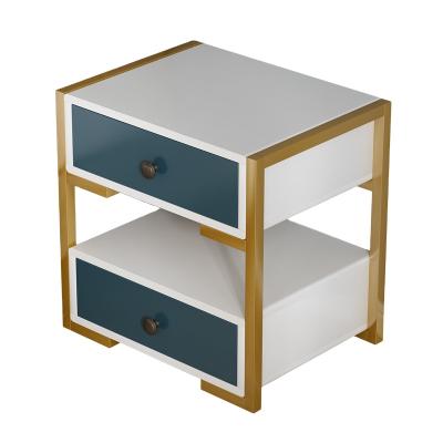 China (Other) Nordic Modern Sturdy High Quality Adjustable Solid Wood Bedroom Bedside Table for sale