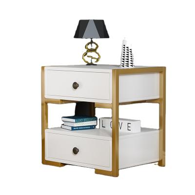 China Beautiful Fashion Adjustable Modern High End Bedroom Solid Wood Bedside Table (Other) for sale