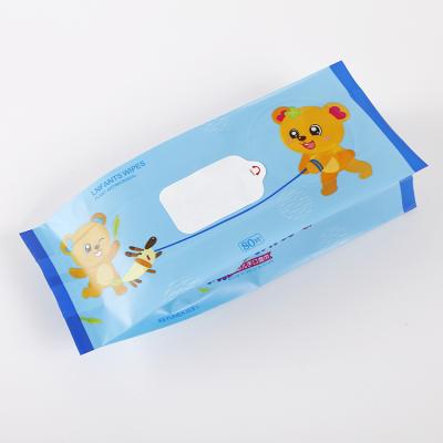 China Factory Wholesale Price Refillable Wet Wipes Pouch Wet Cloth Bag/Plastic Packaging Wet Bag Pouch Tissue Tissue Paper Pouch for sale