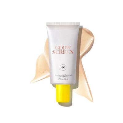 China Sunscreen SPF 40 Super Sunscreen Tinted Sunscreen Glow Screen for sale