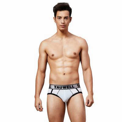 China Anti-Bacterial Men's Briefs Cotton Breathable Low Waist Pants Underwear Brief for sale