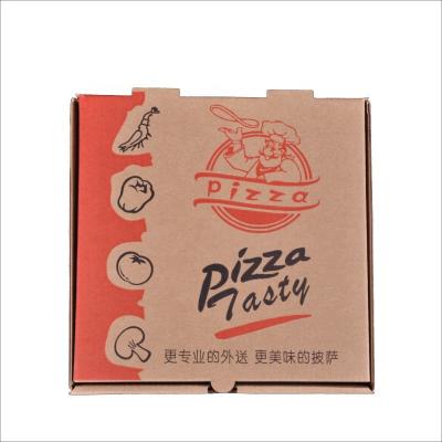 China Recyclable Custom Logo Food Packaging Take Away Lunch Paper Grids Boxes Wholesale Christmas Cookie Chocolate Pizza Box Caja With Logo for sale