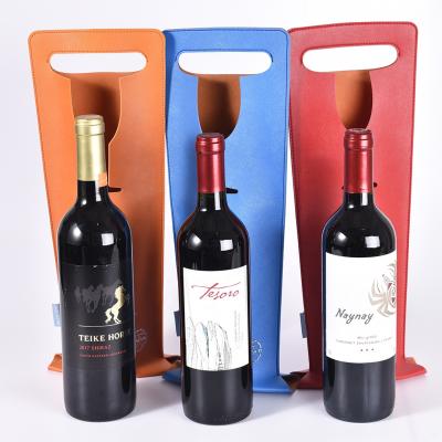 China Cooler Tote Bottle Carrier Carrying Case Leather Pocket Wine Bag Wine Bag For Amazon Walmart Walmart Hot Sale YaSung Product for sale