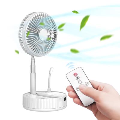 China Newest Small Folding Mini Fan Usb Rechargeable Telescopic Portable Easy Storage Desk For Home Office Outdoor Activity for sale