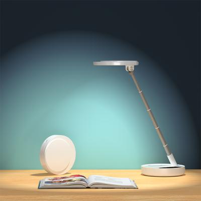 China Modern Professional Rechargeable Table White Desk Lamp for sale