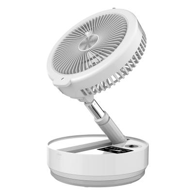 China Easy Storage Collapsible Standing Fan Electric Fan Collapsible Coling Fan for sale