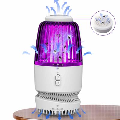 China Stored Mosquito Killer Lamp Mosquito Insect Trap Rechargeable Electric Mosquito Killer High Quality Indoor Lamp for sale