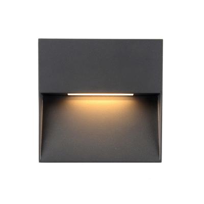 China 7W IP54 Small Modern Simple Modern LED Outdoor Square Wall Mounted Light for sale