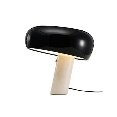 China Retrofit E27 Modern Decorative Lampholder Mushroom Table Marble Lamp Snoopy Desk Light For Office For Hotel For Living Room for sale