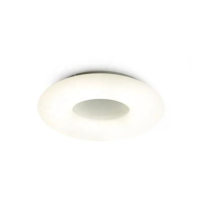 China Dimmable Ceiling Light Round Round Dimmable Steel Diffuser LED PE Ceiling Wide Luminescent Chandelier For Hotel Home Ceiling Lamp for sale