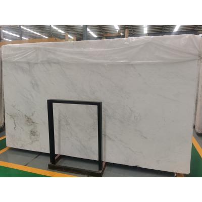 China 2021 Italy Carrara Tiles Low Price Modern White Marble Carrara Tiles Marble Natural Stone Marble Slab for sale