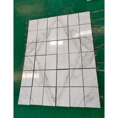 China 2021 Modern Natural Marble Chinese Tile Flooring 60x60cm Guangxi White Marble for sale