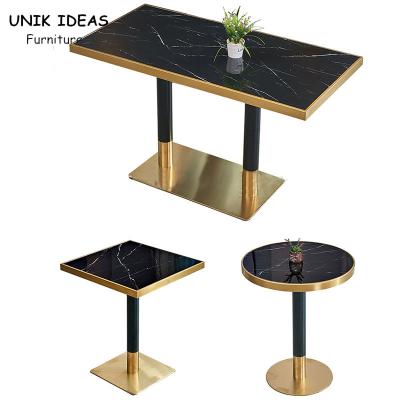 China mesa de comedor del mármol del rectángulo del 180cm el 160cm el 150cm el 140cm y sistema de las sillas en venta