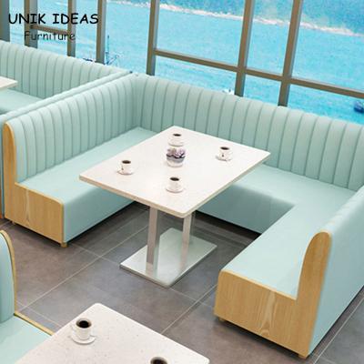 China Curved Booth Seating For Dining Room Bench Sofa Leather Modern 65cm for sale