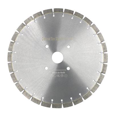 China High Performance Cutting 400mm Diameter 16inch Diamond Saw Blade For Cutting Concrete High Efficiency Fast Cutting Reinforced Concrete And Asphalt for sale