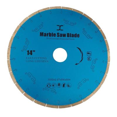 China High Performance Cutting 14 Inch Quality Diameter 350*50mm High Diamond Segmented Saw Blade High Marble Cutting Disc for Marble Sharp and Long Life for sale