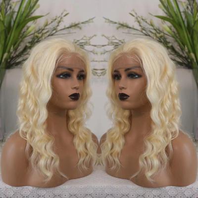 China High Quality Barely Shedding Body Wave Hair Wigs 3*16 Lace Front Soft Thick Smooth 100% Virgin Wig Factory Customized Wholesale for sale