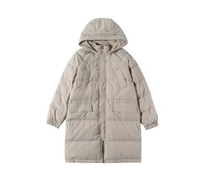 China Breathable Thick Duck Down Women's Warm Winter Long Down Jacket for sale