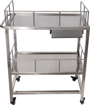 China Biocomet ALG-V22 Veterinary Luxury Trolley High Quality Pet Shop or Shop or Hospital Equipment Stainless Steel for sale