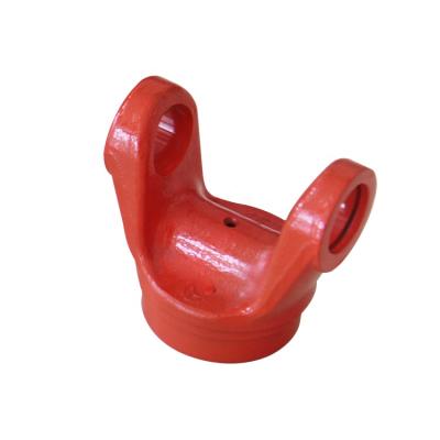 China Cylindrical end is welded to the axle tube auto parts bifurcate accessories bifurcate fittings white factory supply joint yoke direct coupling for sale