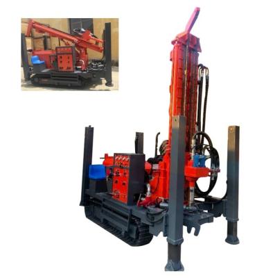 China Miningwell Drilling Depth 100 to 800m Crawler Pneumatic Rotary Water Well Drilling Rig for sale