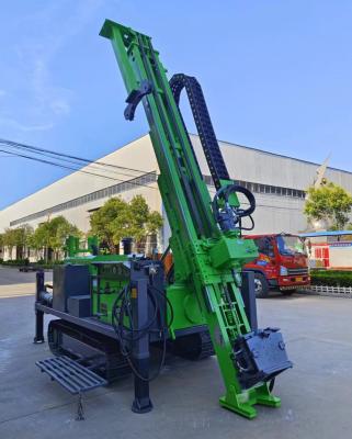 China 8.5m Mast Height 1400m Wireline Coring Exploration Drilling Rig With Foot Clamp Through hole 146mm for sale