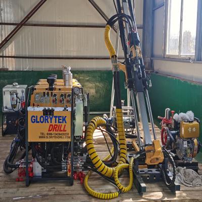 China 80/220/320m Portable Diamond Core Drill Rig / Core Drilling Rig for sale