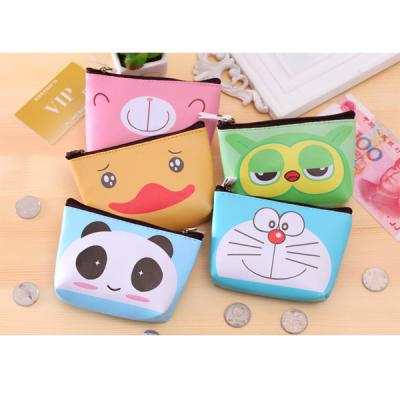 China Fashion Hot Selling Soft and Durable Leather Coin Purses Cosmetics Coin Bag with Zipper Pouch Women Coin Pouch for sale