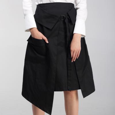 China Hot Selling Breathable High Quality Long Cotton Dress Women Black Khaki Cut Out Trim Maxi Skirt for sale