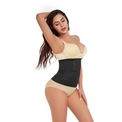 China 70%Polyester+30%Spandex Grab Me Up Adjustable Waist Shaper Bandage Women Quality Sweater Slim Wrap Belt Long Waist Trainer One Piece for sale