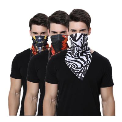 China Mountain Cycling Face Mask Men And Women Cycling Triangle Scarf Outdoor Always Changing Bib Breathable Recycling Headgear for sale