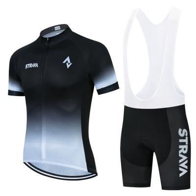 China Moisture wicking Cycle Cycling Team Clothes Wear Winter Gradient Color Mountain Bike Road Short Sleeve Unisex Tank Top for sale