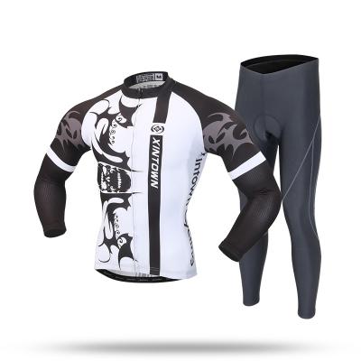 China Moisture wicking 2021 new long sleeve men's sportswear cycling suit sunscreen skin bike wear for sale